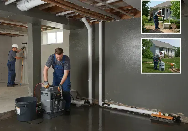 Basement Waterproofing and Flood Prevention process in Eureka, IL